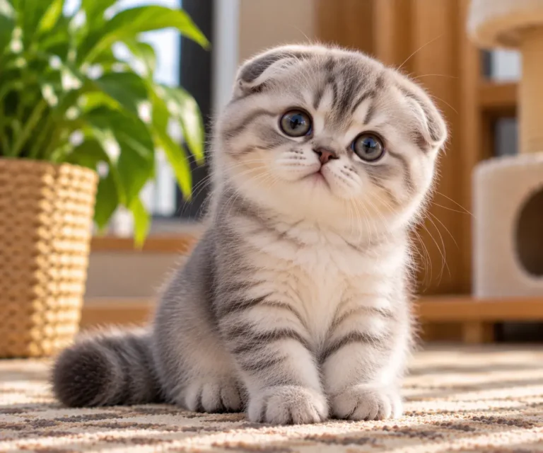 Scottish Fold kitten for sale in Greater Noida